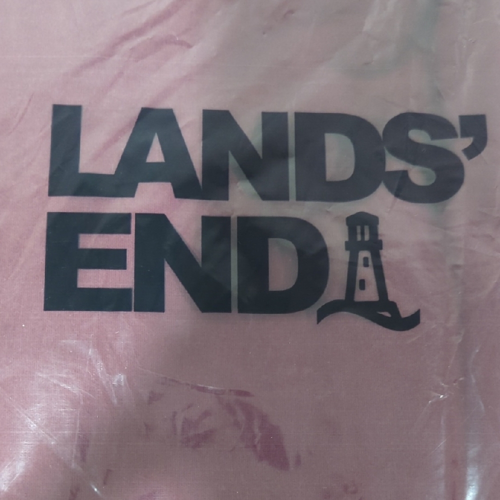 Lands' End Queen sized Flannel Sheet Set, Burgundy